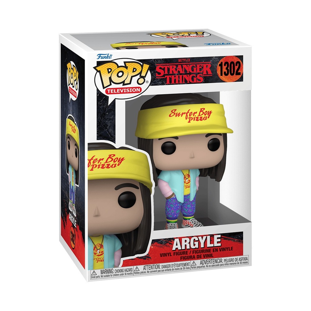 Funko Pop! Vinyl Stranger Things Argyle 1302 Netflix Figure 65633